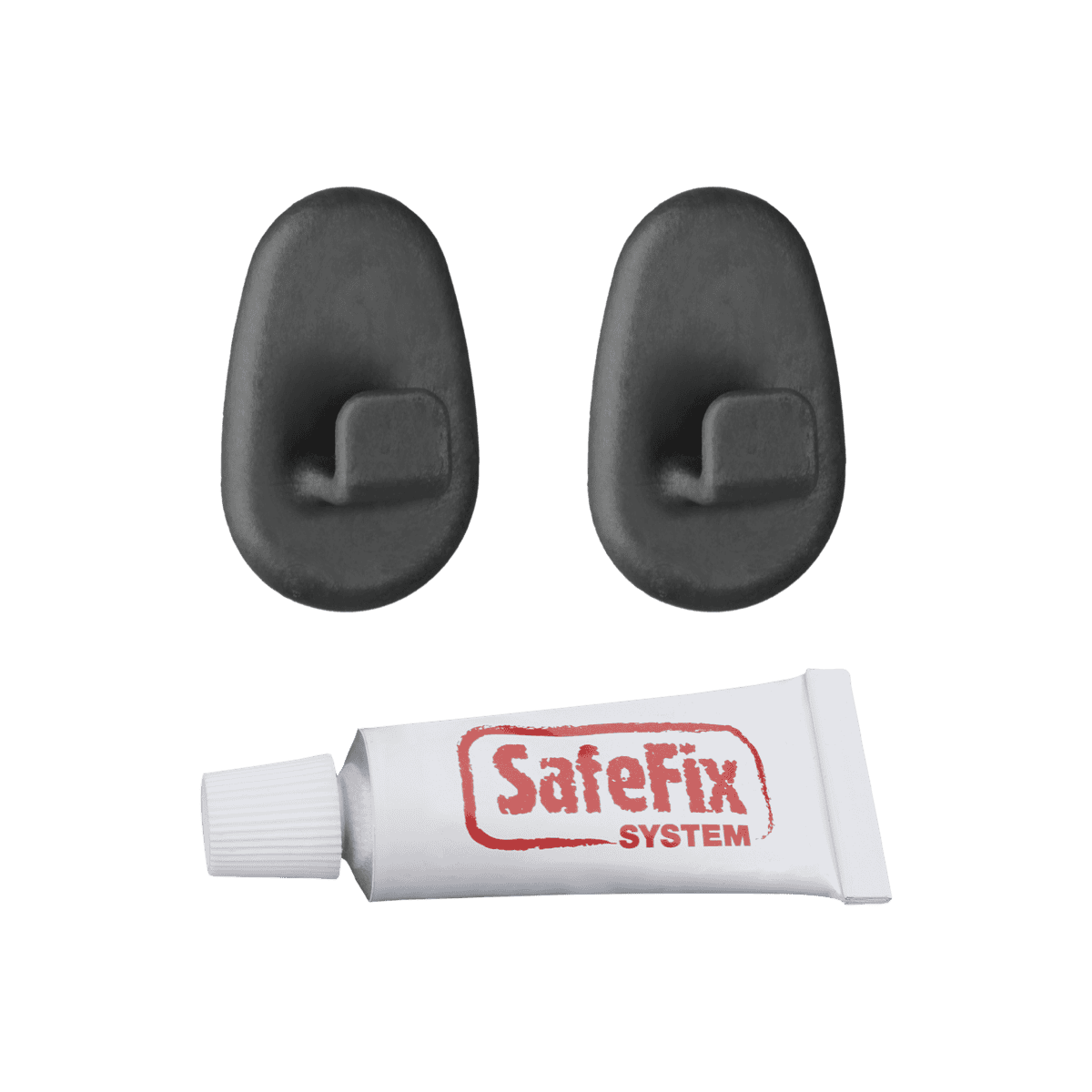 Háček (2ks) +lepidlo SAFEFIX pro závěsný systém